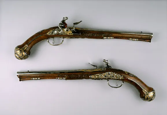 Pair of Flintlock Pistols