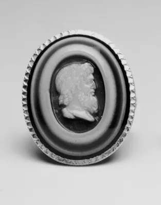 Ring with Cameo of the Head of Jupiter