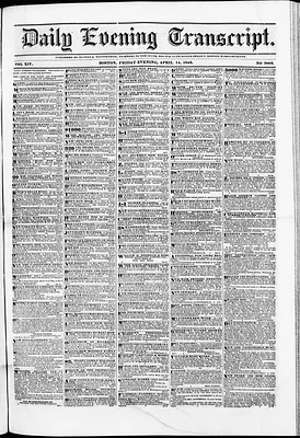 Daily Evening Transcript