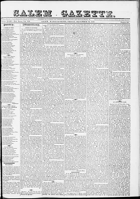 The Salem Gazette