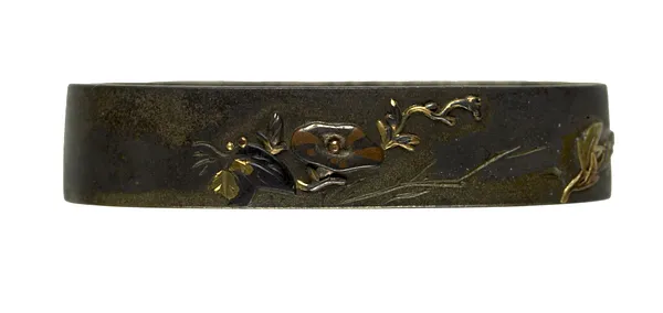 Fuchi with Morning Glory