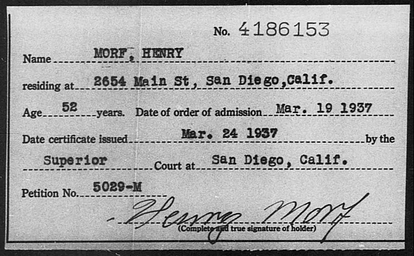 Morf, Henry - 1937