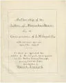 Authorship of the letters of Massachusettensis : being the correspondence of L. M. Sargent, Esq., with various persons upon this subject. To which are appended two articles by Mr. Sargent, which appeared in the Boston Evening Transcript, proving that these letters were written by Daniel Leonard.