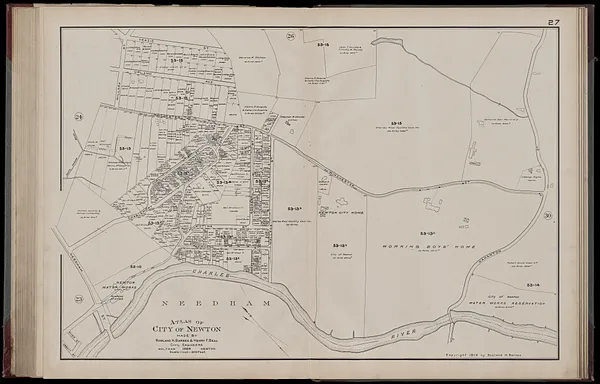 Atlas of the city of Newton, Massachusetts