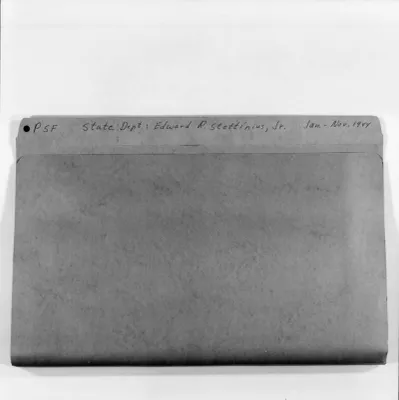 State - Stettinius, Edward R., January-November 1944