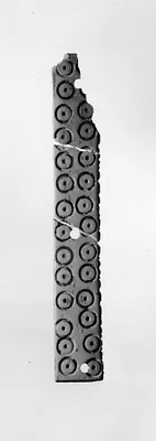 Concentric circles in rows