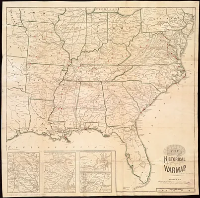 The historical war map