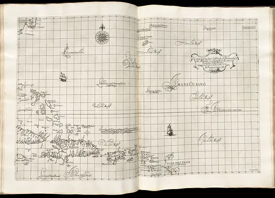 Carta particolare dell' Isola di Bermuda sin all' India Occidentale et al' capo S. Romano della Florida
