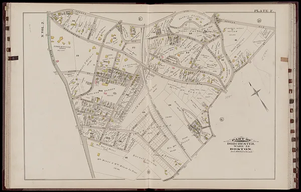 Atlas of the city of Boston : Dorchester : volume three : from actual surveys and official records