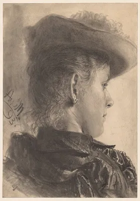 Bust of a Woman, Seen from Behind
