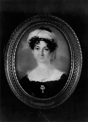 Portrait of a Woman in Empire Dress