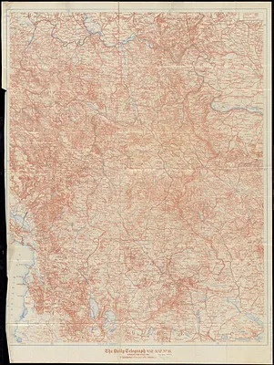 The Daily telegraph war map no. 18