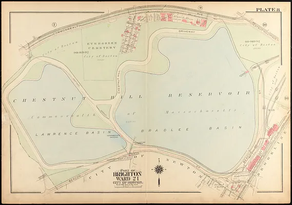 Atlas of the city of Boston, Brighton