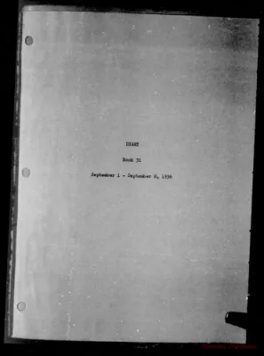 Volume 31, September 1 – September 8, 1936