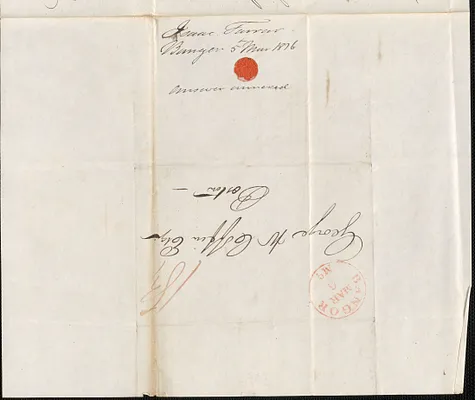 Isaac Farrar to George Coffin, 5 March 1836