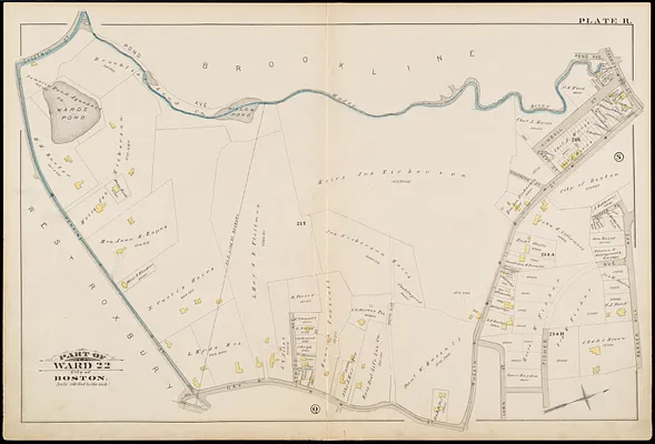 Atlas of the city of Boston : Roxbury