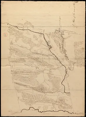 Plan of Ware, surveyor's name not given, dated 1830
