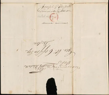 Joseph Kendall to George Coffin, 4 October 1832