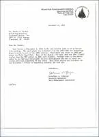 Correspondence: Letter from Catherine A. Offinger (WHOI - Research Assistant Deep Submergence Laboratory) to Ms. Sandra E. Eucker (Marketing Assistant Preformed Marine, Inc.).