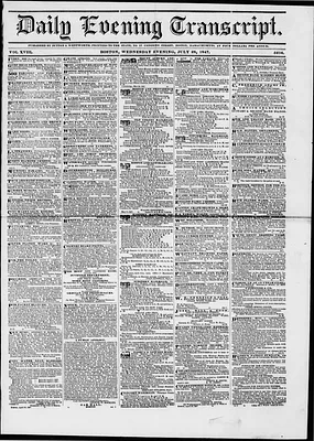 Daily Evening Transcript