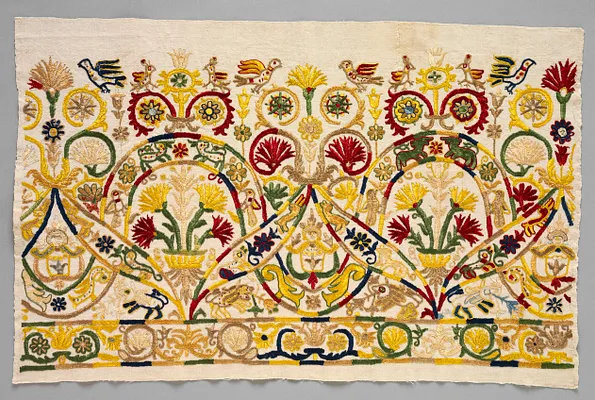 Fragment of a Skirt Border