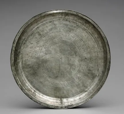 Paten (Dedicated to Saint Sergius) from the Beth Misona Treasure