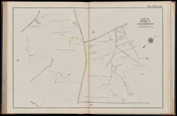 Atlas of the city of Newton, Massachusetts