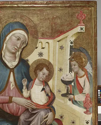 Virgin and Child, with the Crucifixion and the Annunciation, and the Coronation of the Virgin and the Presentation in the Temple