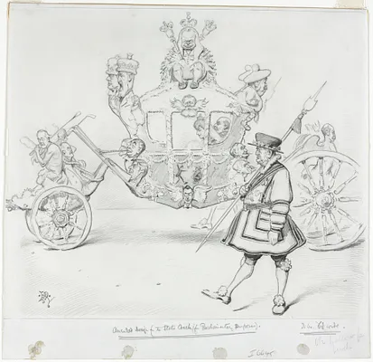 The Stagecoach for Parliamentary Purposes (recto)
