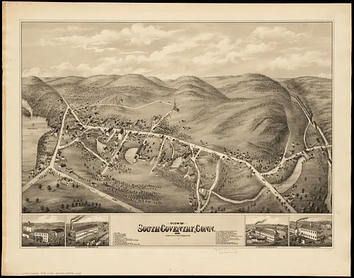 View of South Coventry, Conn