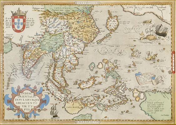Indiae Orientalis Insularumque Adiacientium Typus