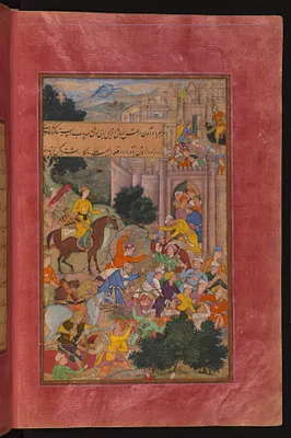 Inhabitants of Osh Driving Out the Enemy