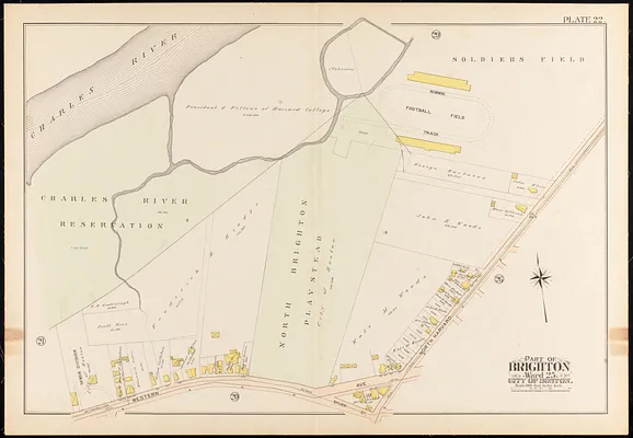 Atlas of the city of Boston, Brighton