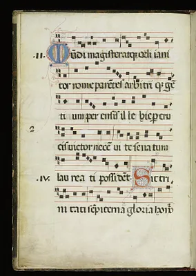 Leaf from Antiphonary