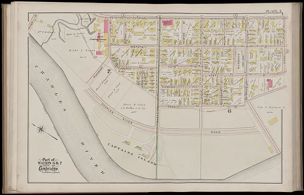 Atlas of the city of Cambridge, Massachusetts