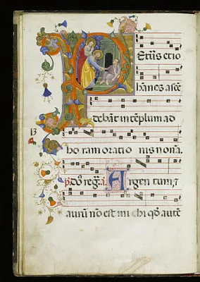 Leaf from Antiphonary