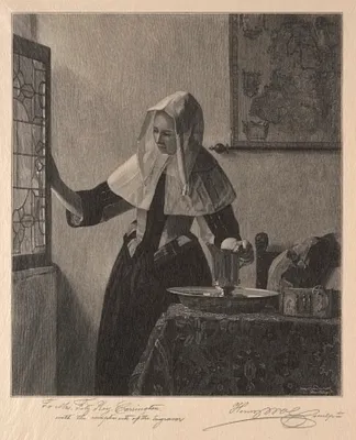 Young Woman at a Window