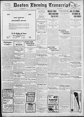 Boston Evening Transcript
