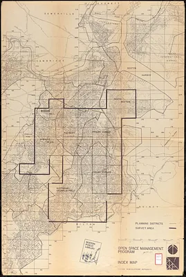 Open space management program index map