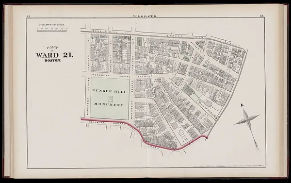 Atlas of the county of Suffolk, Massachusetts : vol. 6th including the late city of Charlestown, now wards 20,21 and 22, city of Boston : from actual survey & official records