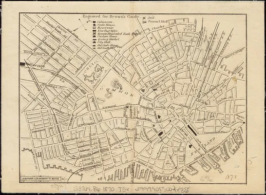 [Map of a part of Boston]