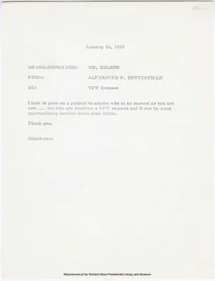 1970 Outbound From APB Part 2: Butterfield Chron – – Jan & Feb 1970 [5 of 8]