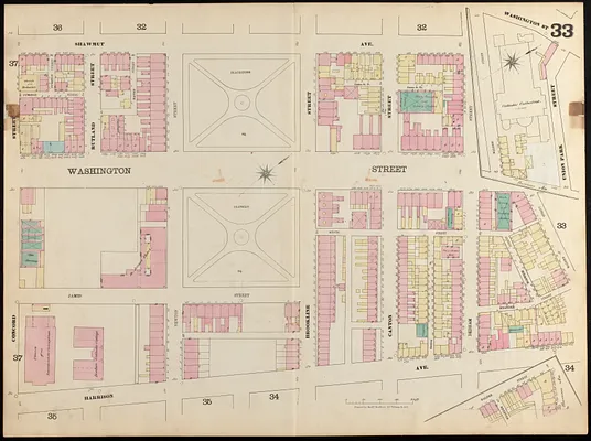 Insurance map of Boston : volume 2
