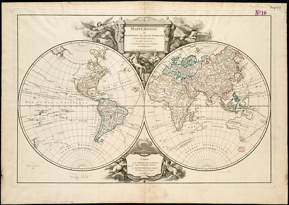 Mappemonde ou Description du globe terrestre
