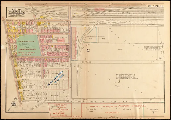 Atlas of the city of Boston, Charlestown and East Boston