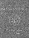 The Advocate, Law School 75th Anniversary Edition, 1906-1981