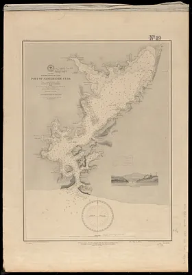 West Indies, south coast of Cuba, Port of Santiago de Cuba