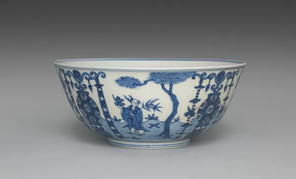 Bowl from Nesting Bowls with Daoist Immortals