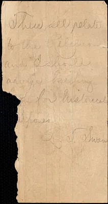 Note - "these all relate to the rebellion"