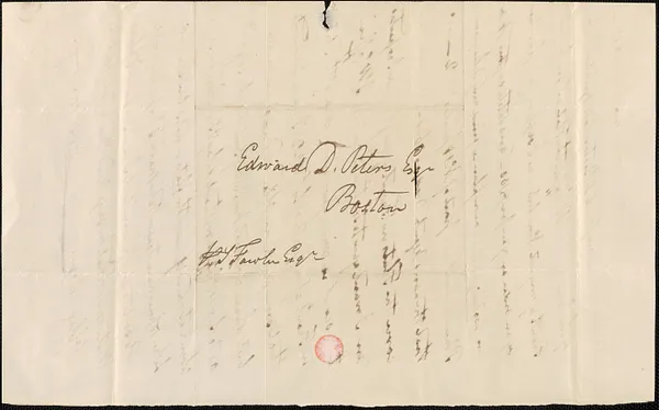 Jabez Mowry to Edward D. Peters, 13 July 1839